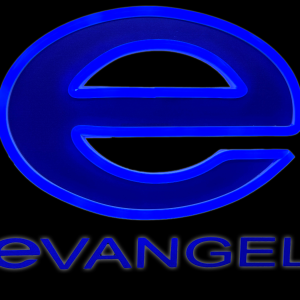 Neon Evangel Sign