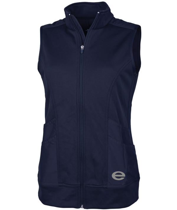 Women's Ashby Mixed Media Vest CR 5296 - Image 2
