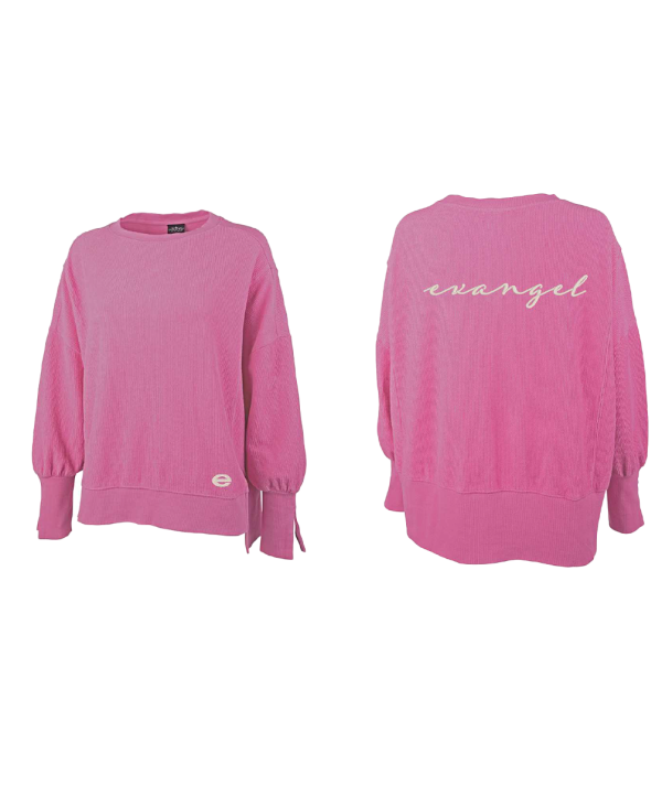 Women's Camden Spliced Crew Neck Sweatshirt CR 5523 - Image 4