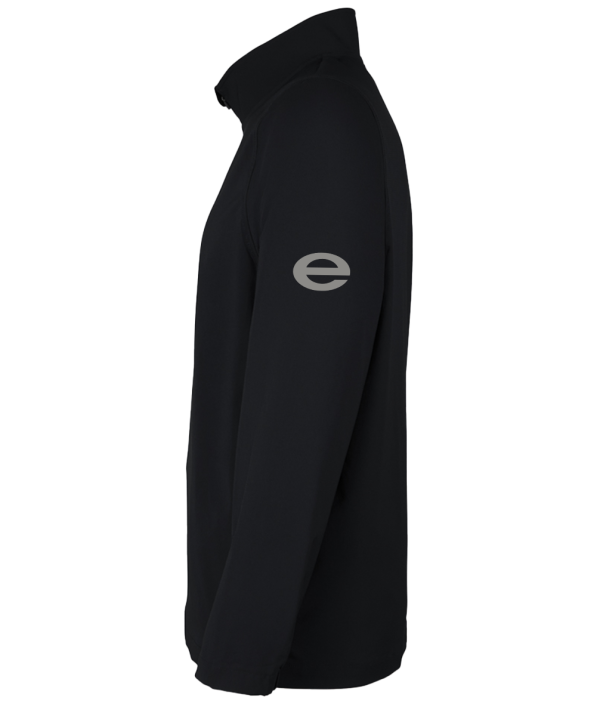 Men's Stretch Quarter Zip Pullover (Black) CR 9612 - Image 2