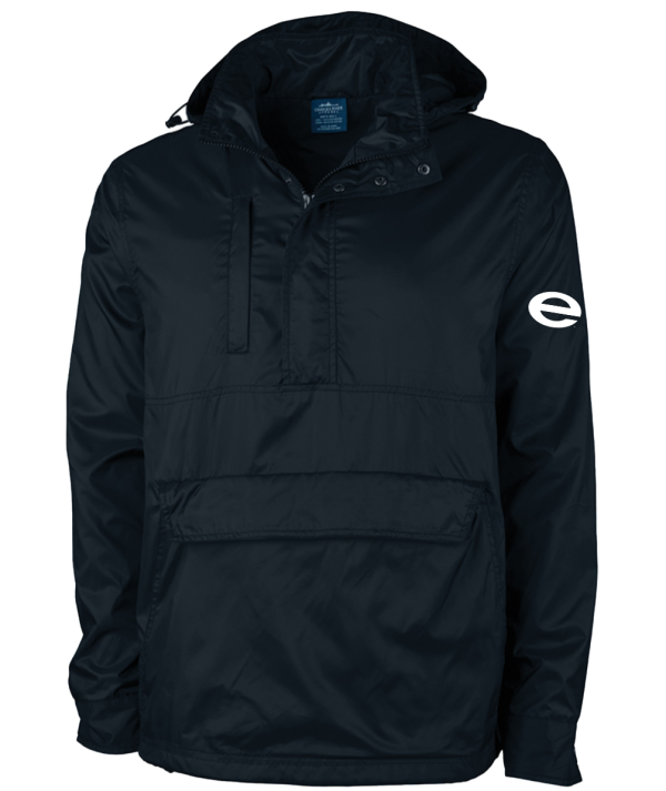 Quantum Tek Quarter Zip Pullover (wind & water resistant) -Black CR 9303