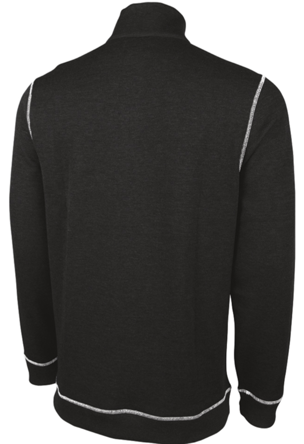 Men's Ribbed Pullover (Black or Gray) CR 9910 - Image 4