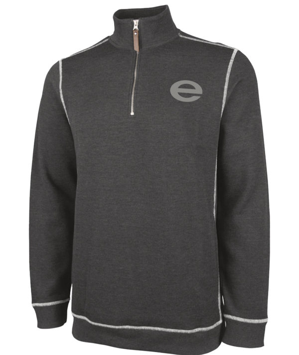 Men's Ribbed Pullover (Black or Gray) CR 9910